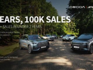 100,000 sales. Under two years. One remarkable UK journey for OMODA&JAECOO