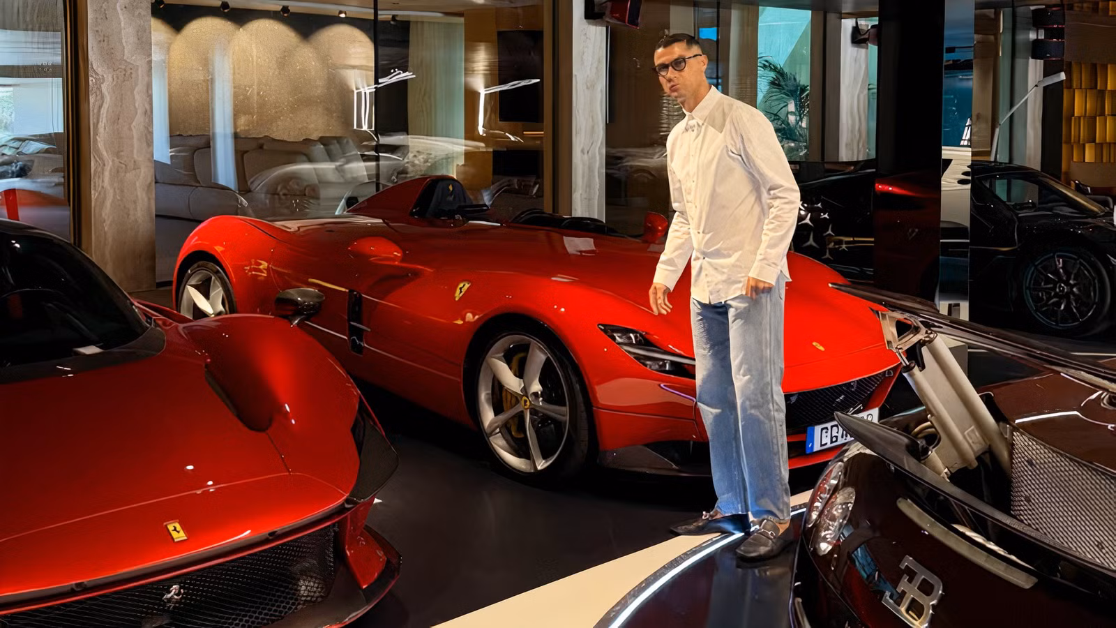 Cristiano Ronaldo Just Showed Off A Car Collection Most Billionaires Could Only Dream Of
