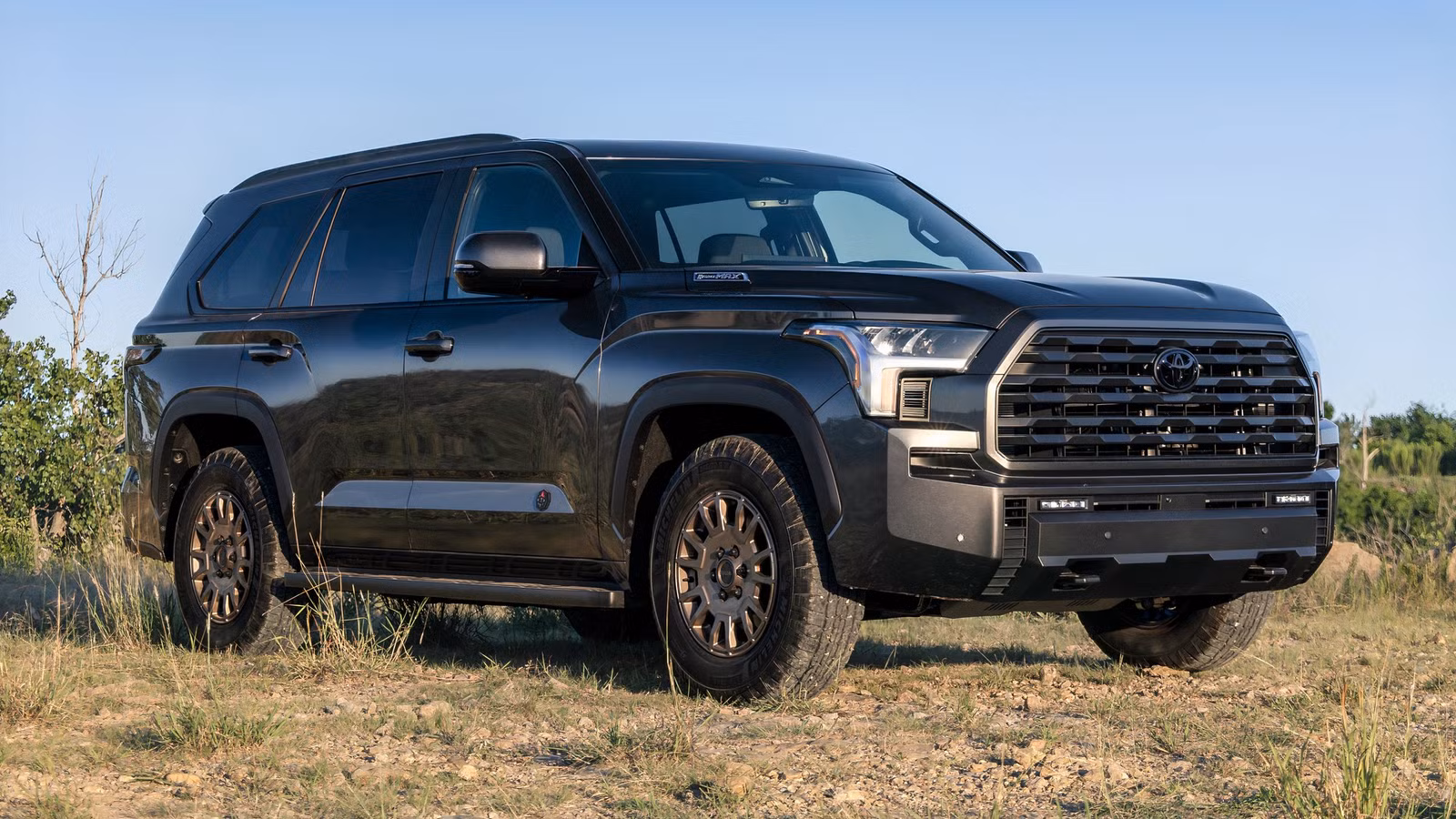 The Sequoia Trailhunter Has Land Cruiser Hardware With Room For The Whole Crew