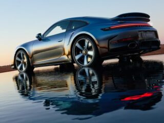 New One-Off Porsche 911 Turbo S Hides A Cheeky Message Under Its Rear Wing