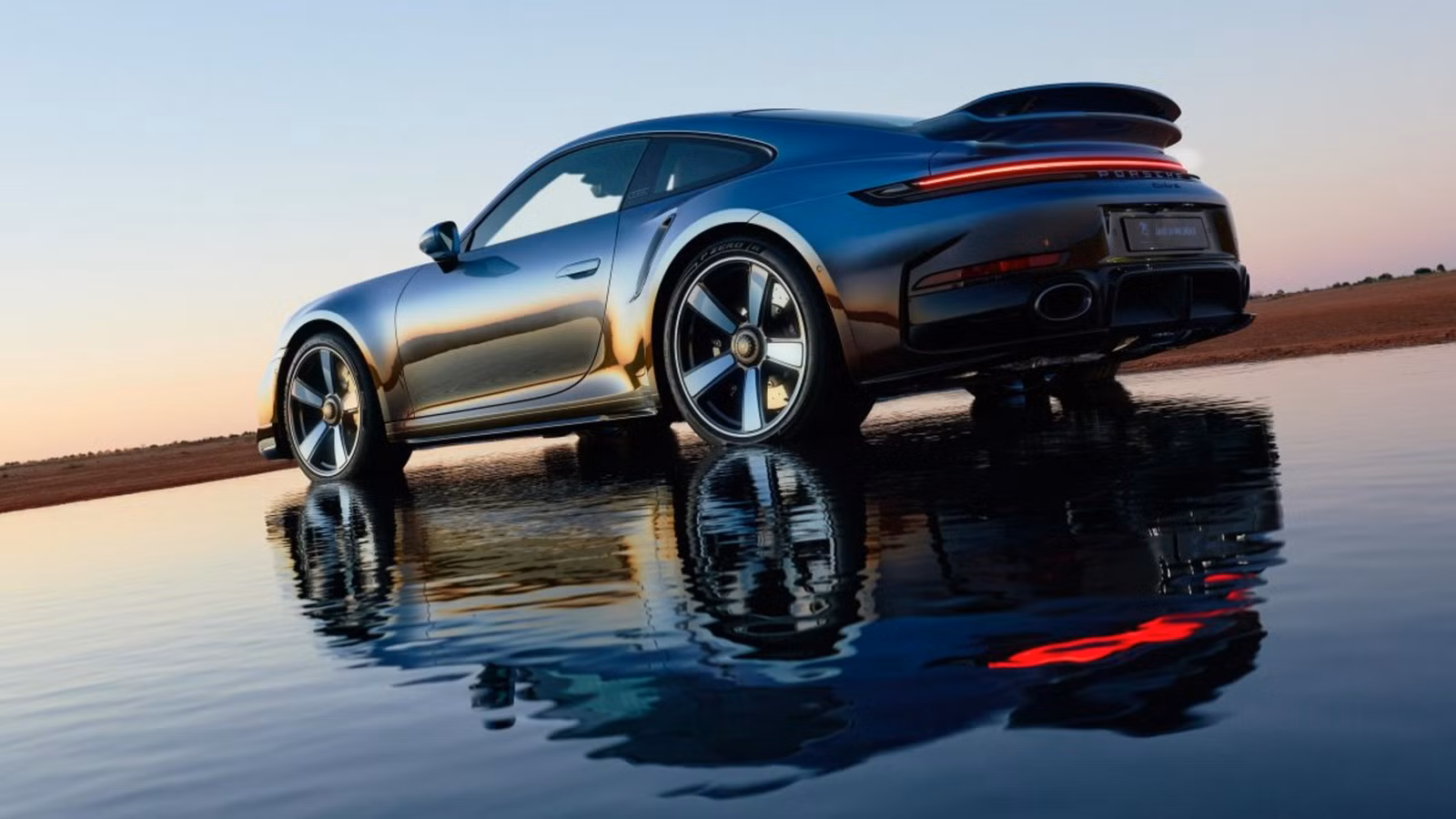 New One-Off Porsche 911 Turbo S Hides A Cheeky Message Under Its Rear Wing