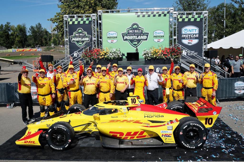Alex Palou wins Portland in Honda podium sweep