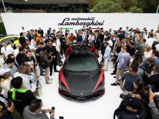 Automobili Lamborghini Holds World Debut of Revuelto SV at The Quail, A Motorsports Gathering