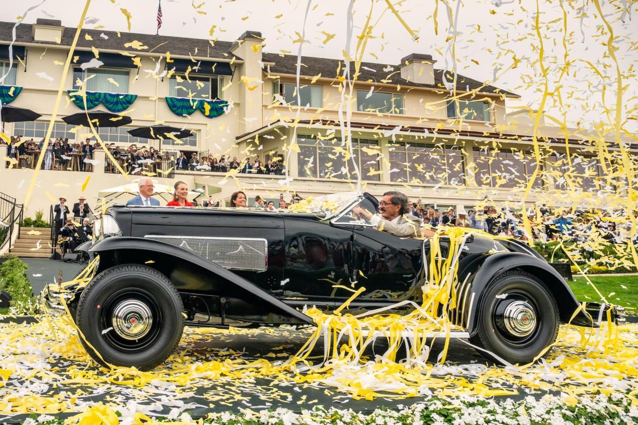 Duesenberg SSJ Special Speedster Named Best of Show at the 75th Pebble Beach Concours d'Elegance