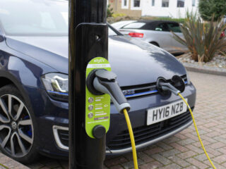 How to charge an electric car at an apartment or flat