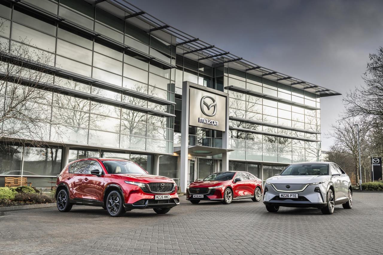 Mazda Motors UK celebrates its 25th Anniversary