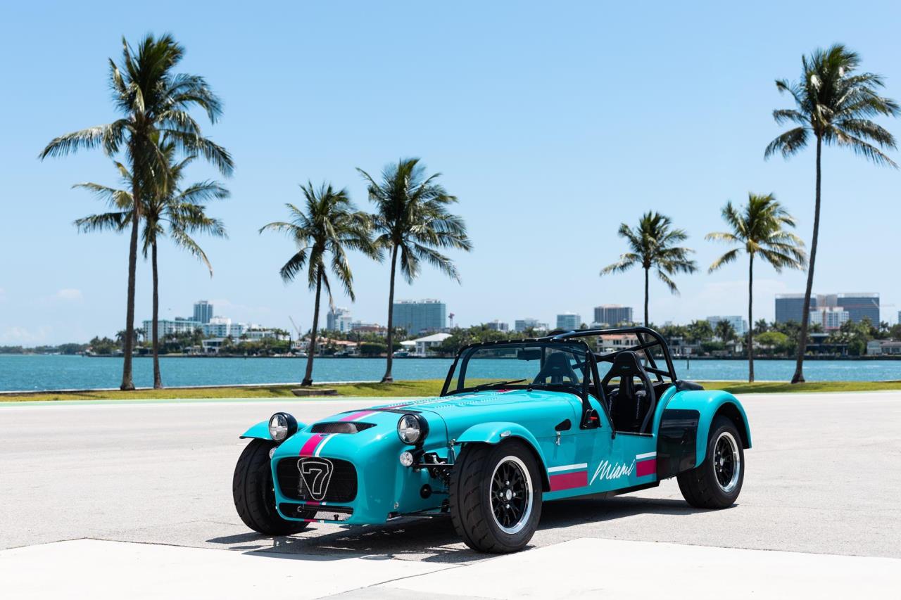 Miami Style Meets Monterey: Caterham Brings Special Edition Seven to Bonhams Private Auction