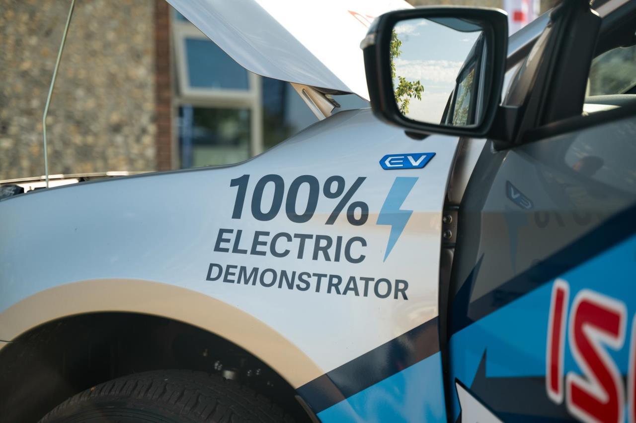 New Isuzu DMax Electric Vehicle powers up its onetonneplus payload, 3,500 kg towing capacity and per