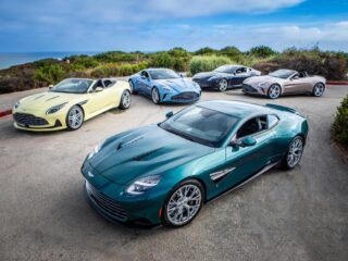 Q by Aston Martin and Aston Martin Newport Beach celebrate the marque's history with exclusive Herit
