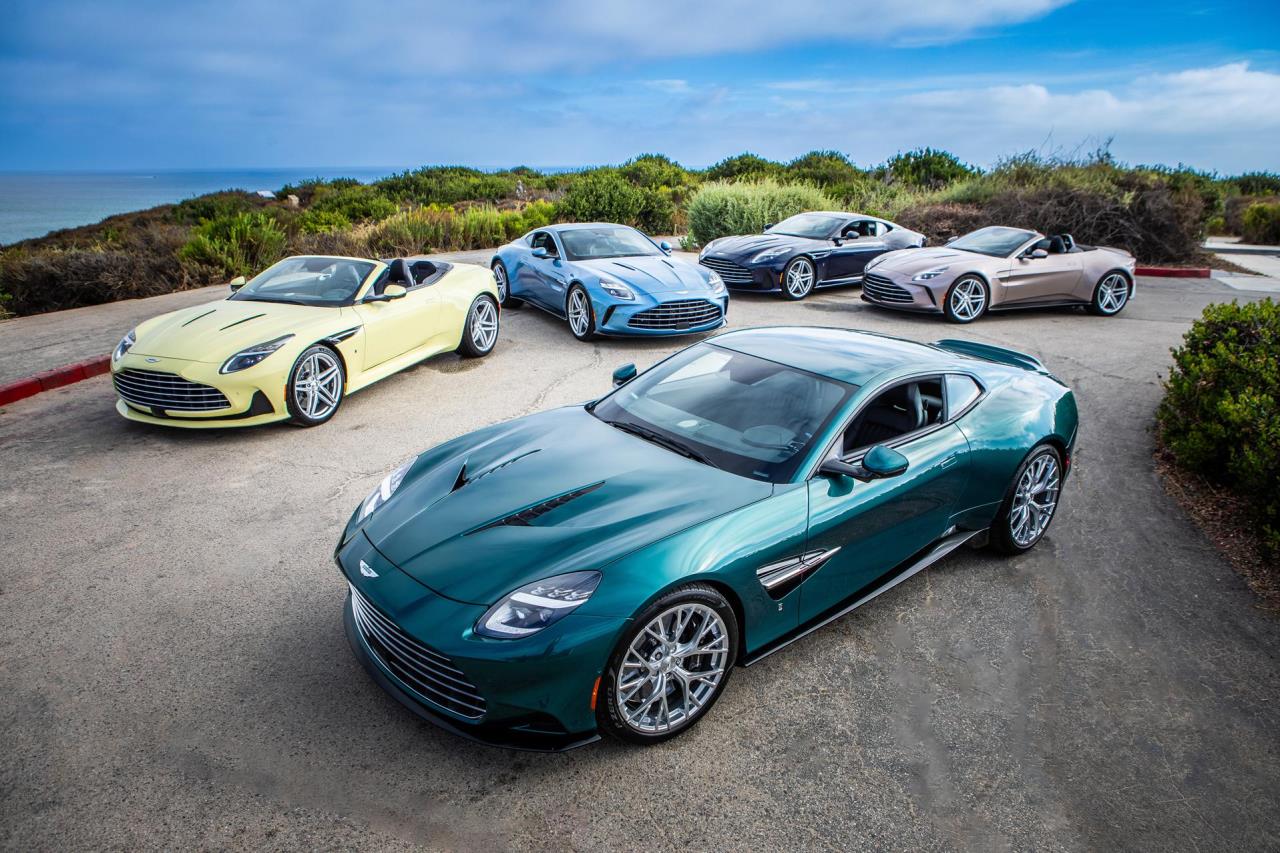 Q by Aston Martin and Aston Martin Newport Beach celebrate the marque's history with exclusive Herit