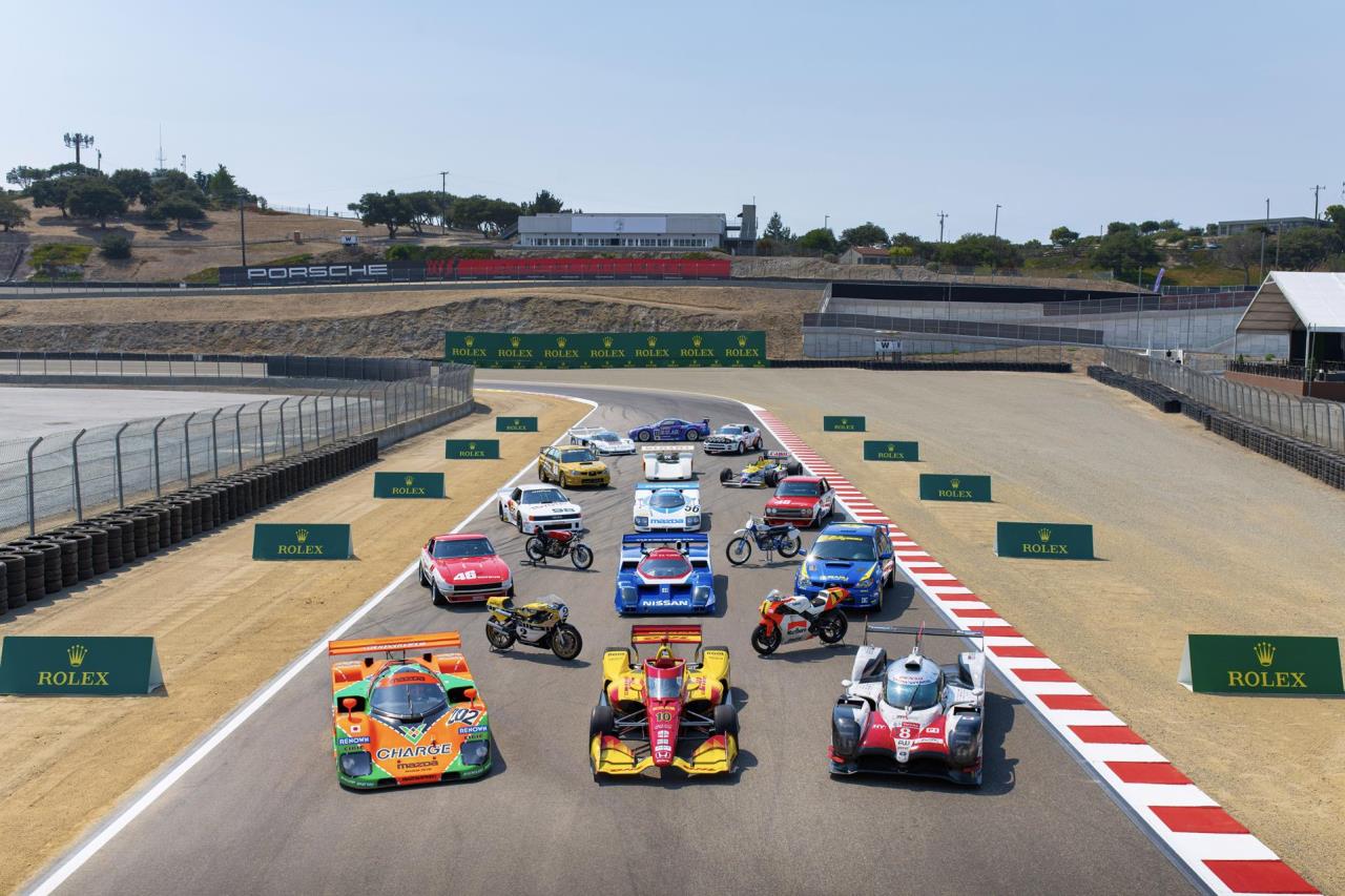 Rolex Monterey Motorsports Reunion KicksOff Japanese Motorsport Celebration with Unprecedented Colle