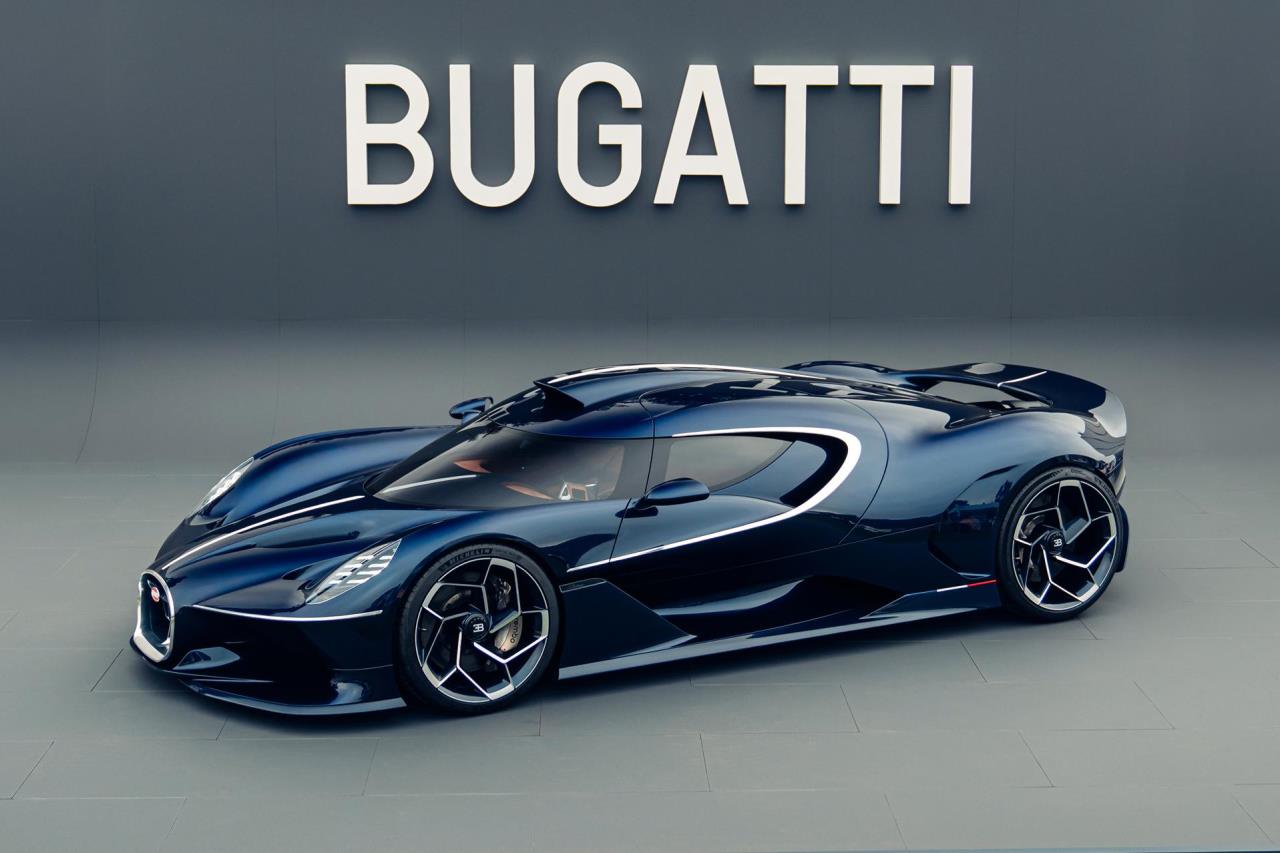 The Bugatti Destrier makes its public debut at Monterey Car Week