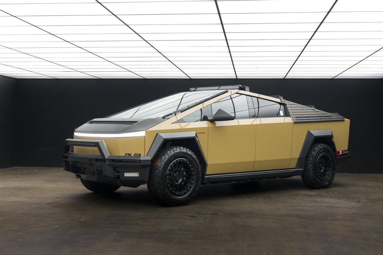 Unplugged Performance Reveals DuneInspired Up Invincible® Cybertruck Built for Life Beyond the Pavem
