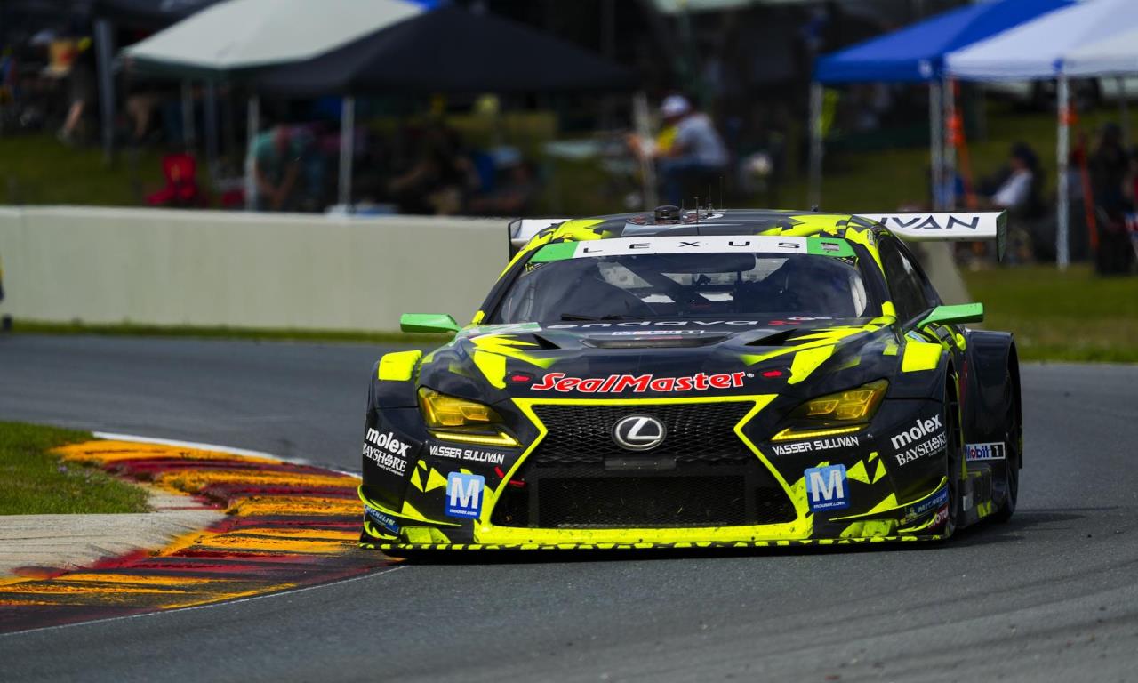 Vasser Sullivan Achieves Two Top 10 Finishes at Road America