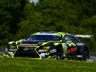 Vasser Sullivan Lexus RC F GT3S Secure Top10 Results at VIR