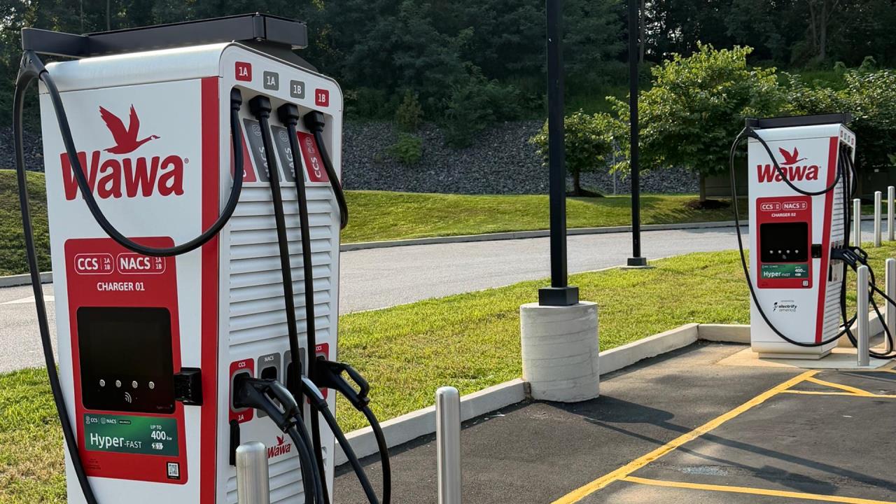 Wawa Partners with Electrify America to Debut Eight Wawa Branded Chargers in Pennsylvania