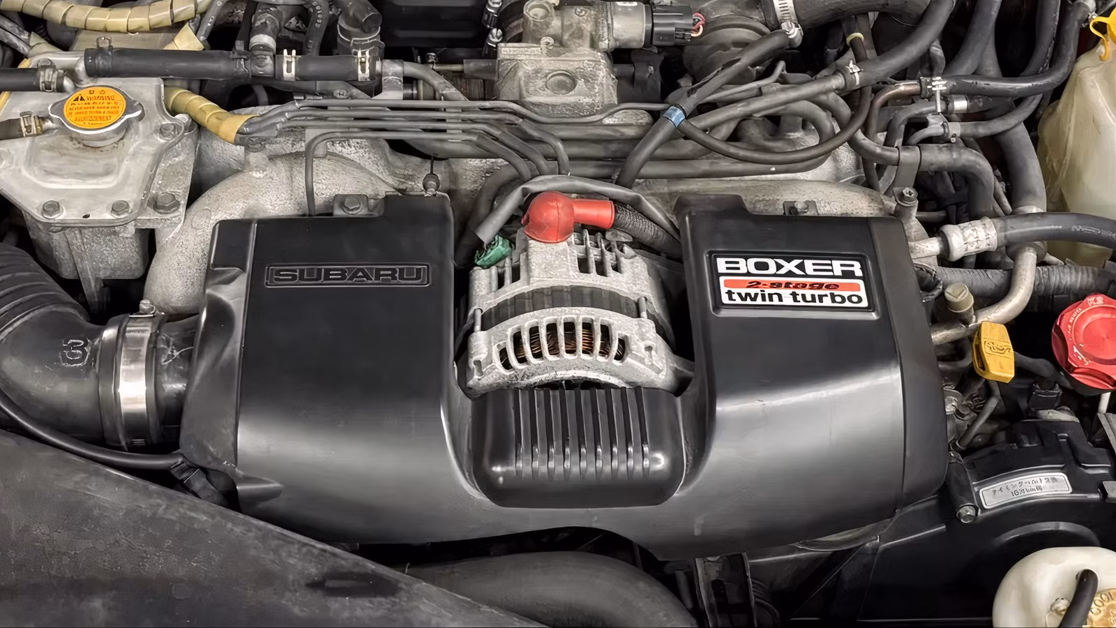 The Only Twin-Turbo Flat-Four Ever In A Production Car