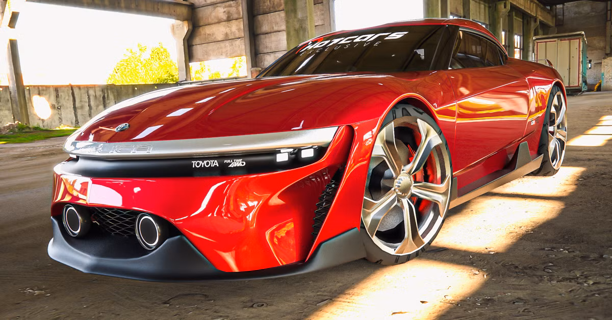 A New Toyota Celica Concept Shows What A Pure Toyota Sports Car Could Be Without BMW