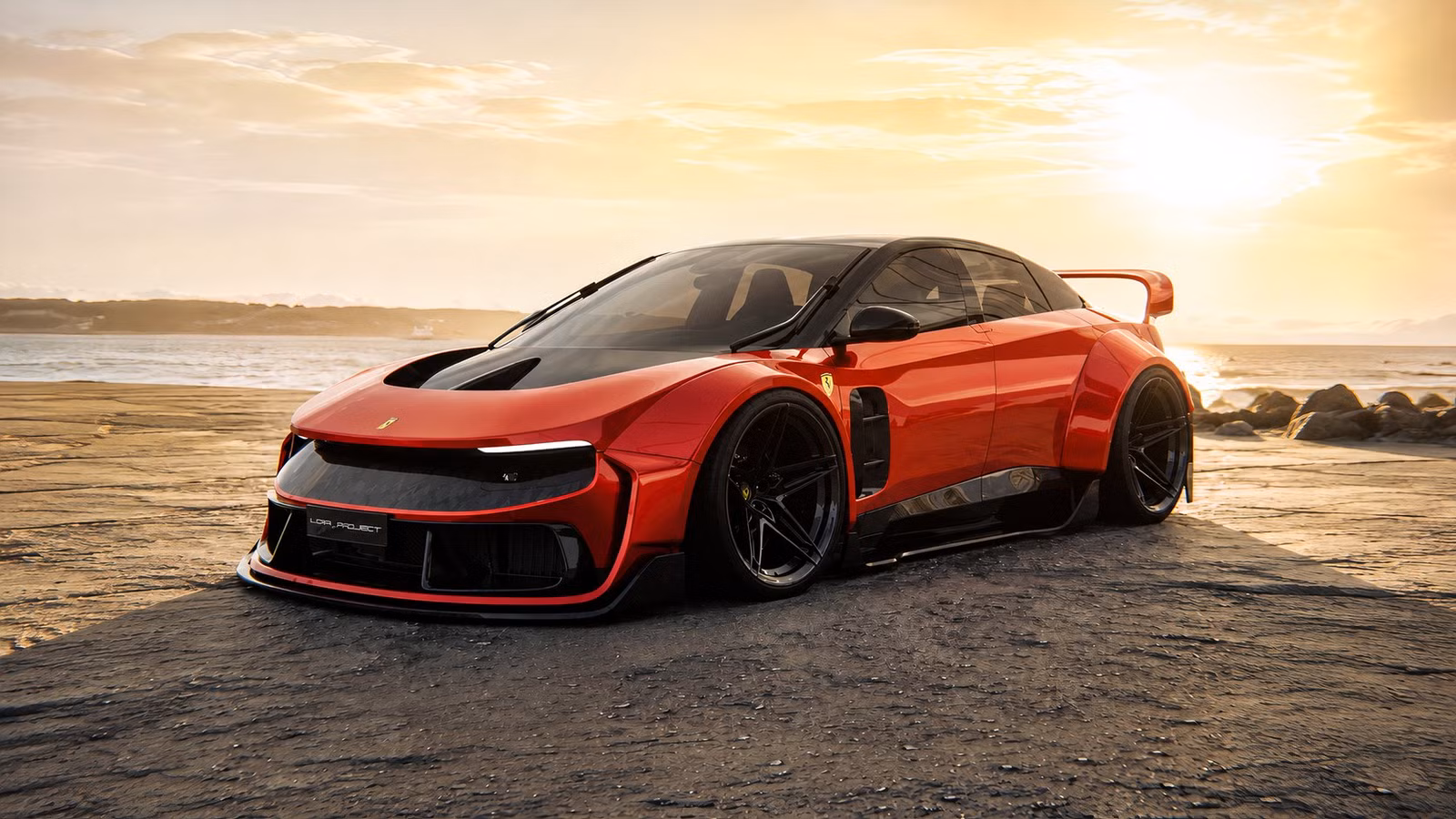 Ferrari Luce Render Shows What The Car Should Have Looked Like