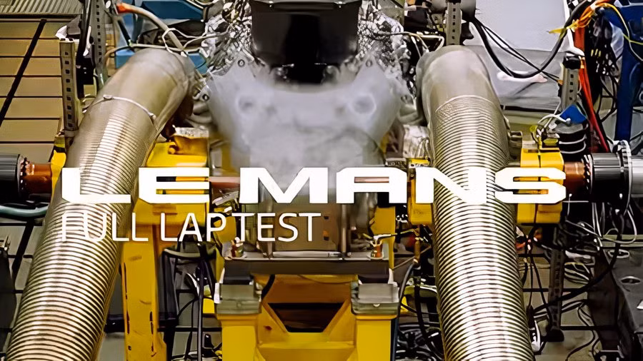Ford Hypercar V8 Runs Simulated Le Mans Lap on Dyno