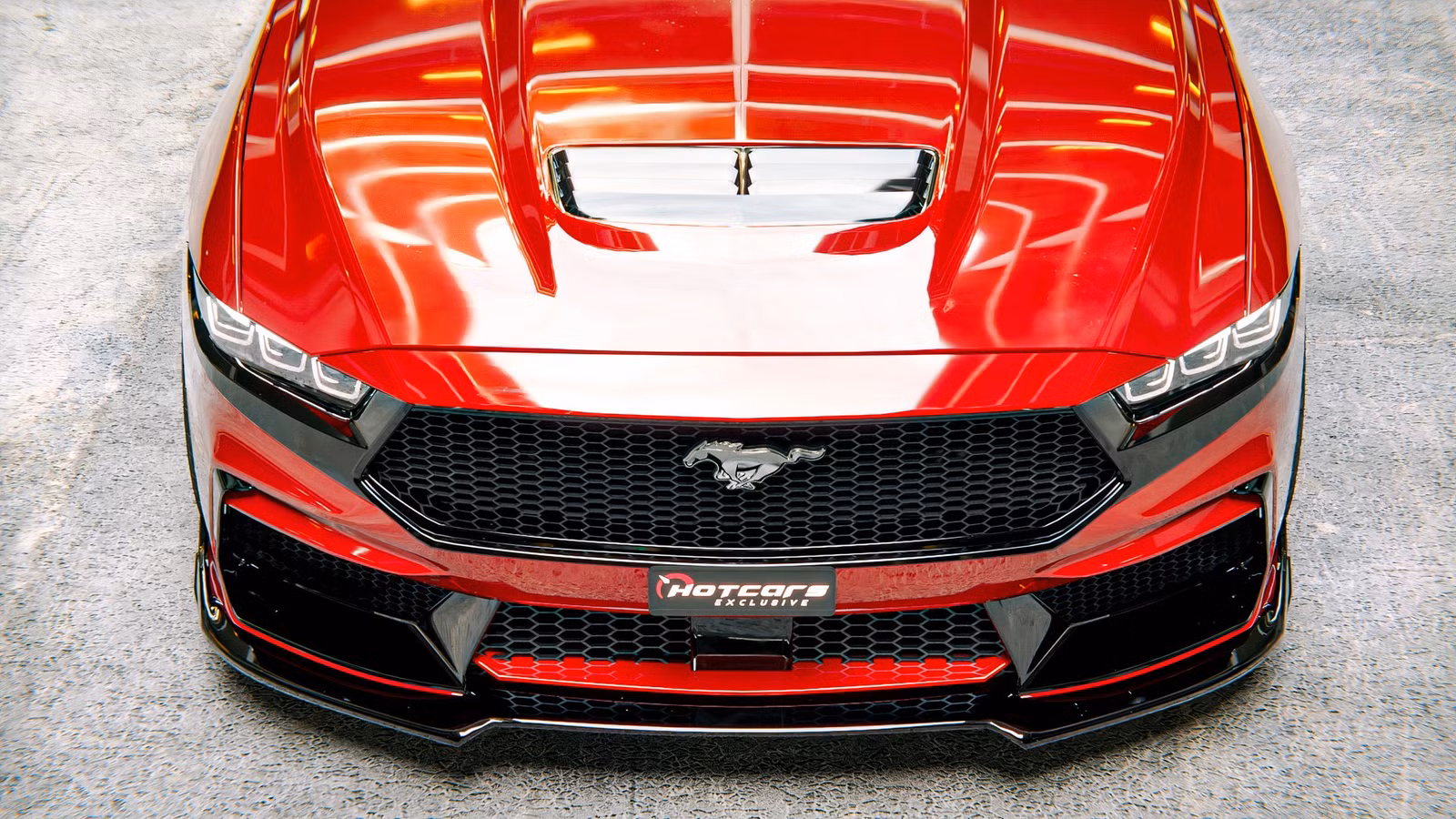 The 2028 Ford Mustang 4-Door Just Arrived With V8 Muscle And Two Extra Doors, But In Our Digital World