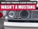 Ford's Most Powerful Classic Muscle Car Wasn't A Mustang