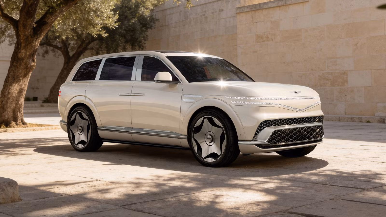 Genesis Officially Enters The Full-Size SUV Arena With The Shocking GV90 EV