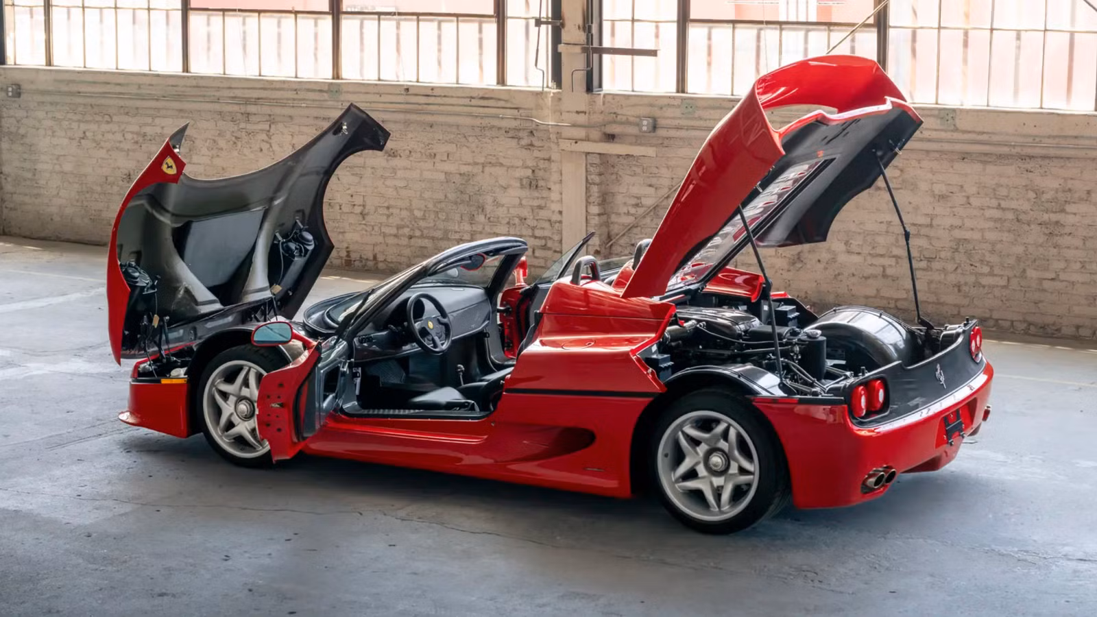Mike Tyson’s Old Ferrari F50 Could Deliver A $9 Million Knockout