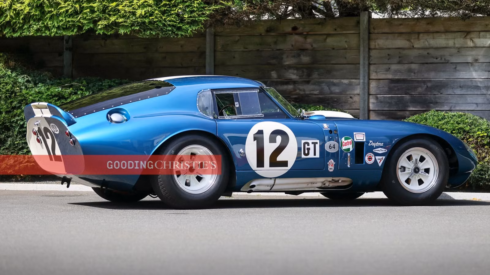 Shelby Daytona Coupe CSX2300 Sells for $42.9M at Monterey