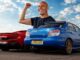 Watch This Old-School Subaru Make A Ferrari Sweat