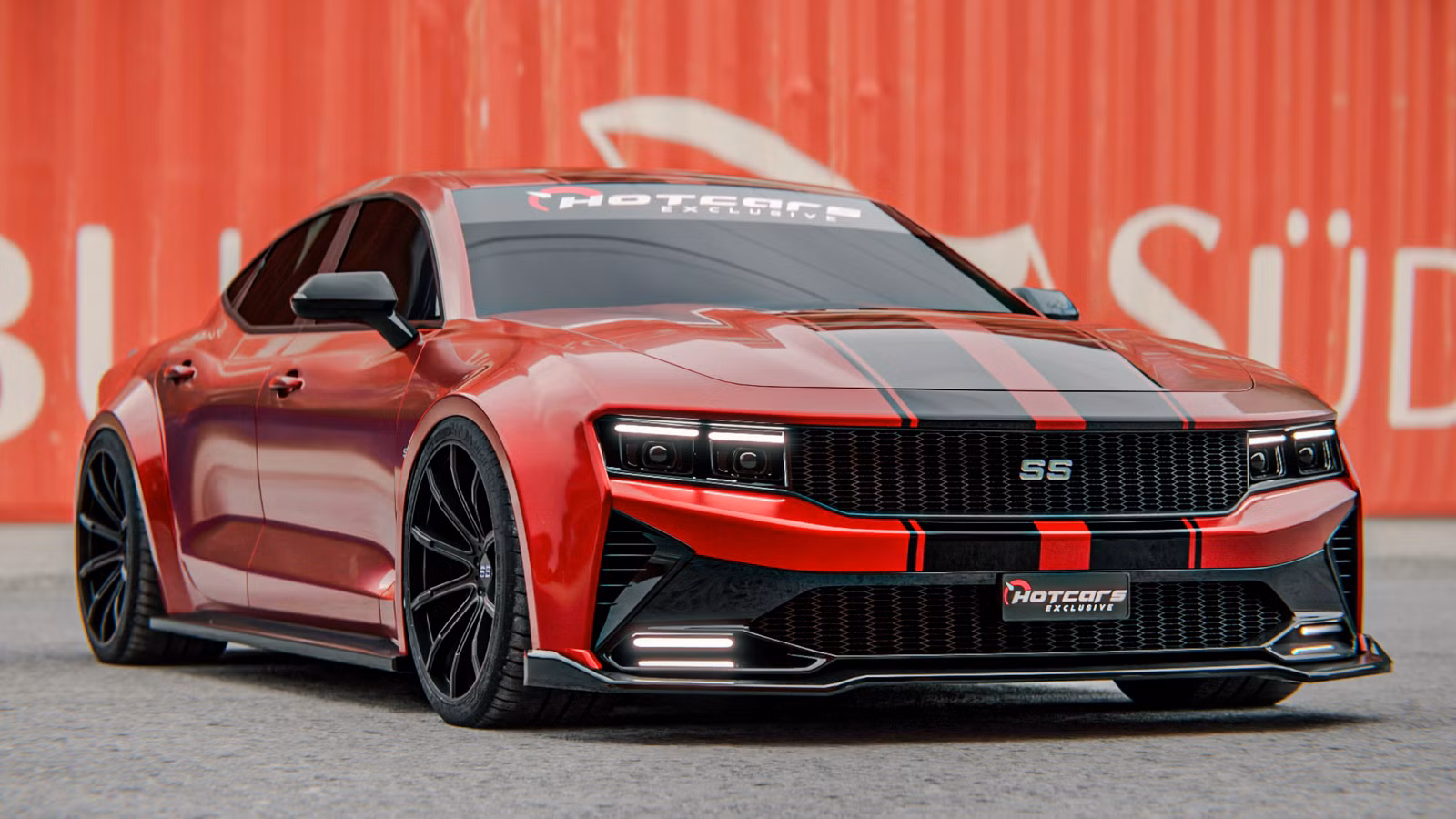 2028 Chevrolet Chevelle SS Concept Brings V8 Muscle Back as a Four-Door Sedan