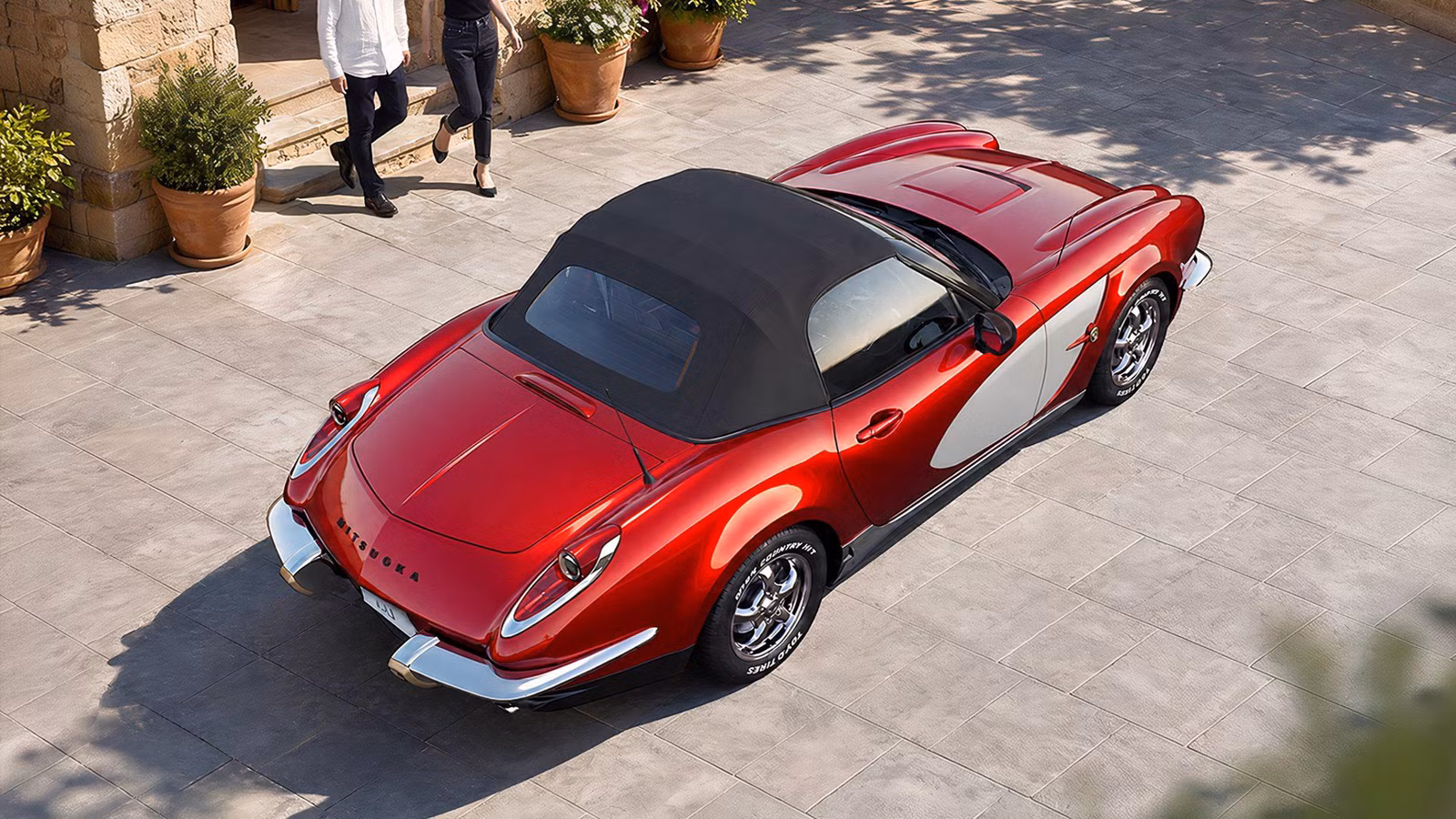 Mitsuoka LA1: C1 Corvette Styling on a Mazda MX-5 Miata