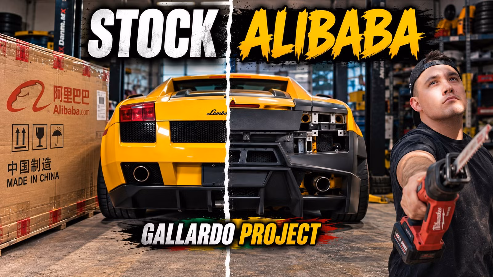 Did We RUIN Our Lamborghini Gallardo With a Dirt-Cheap Chinese Rear End?!