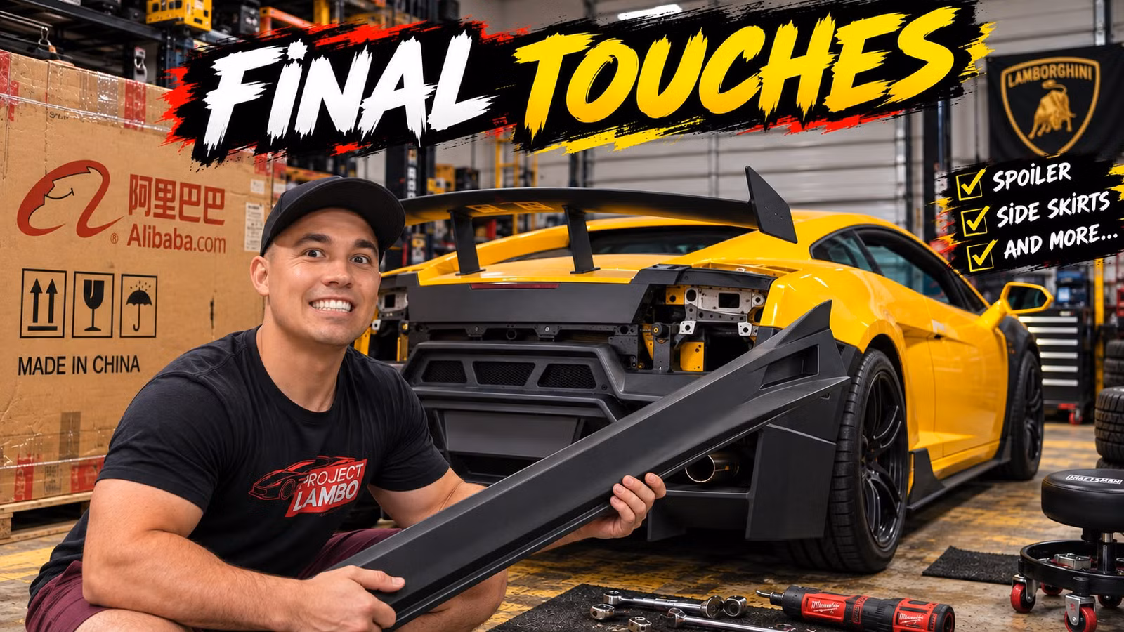 TRANSFORMING Our Lamborghini Gallardo With Cheap Accessories