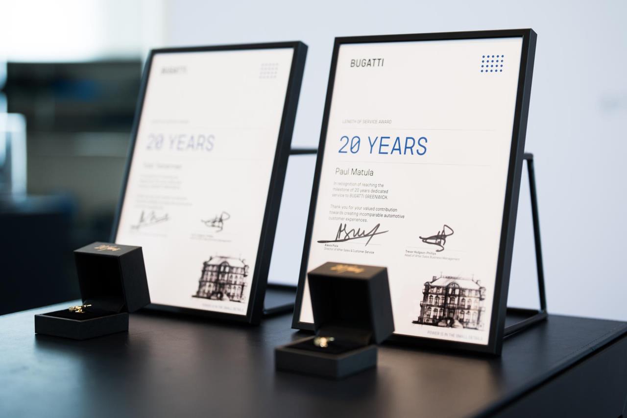 20 years of expertise: Bugatti celebrates its Service Partners