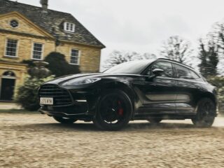 Aston Martin DBX driven by Harry Da Souza for the return of Paramount+ original series MobLand