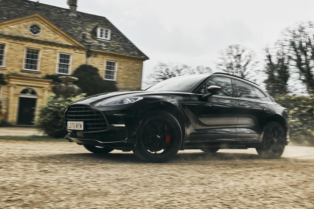 Aston Martin DBX driven by Harry Da Souza for the return of Paramount+ original series MobLand