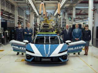 Automobili Lamborghini unveils a new Temerario Polizia for the Italian State Police