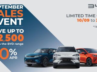 BYD UK supercharges September with biggestever sales event