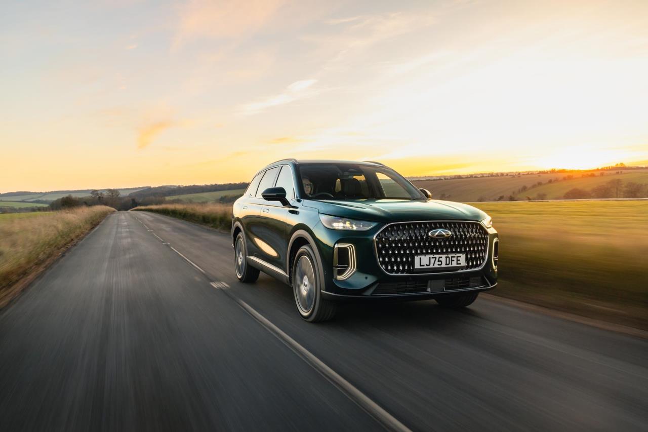 CHERY UK's August sales figures deliver highest UK market share to date at 2.53%