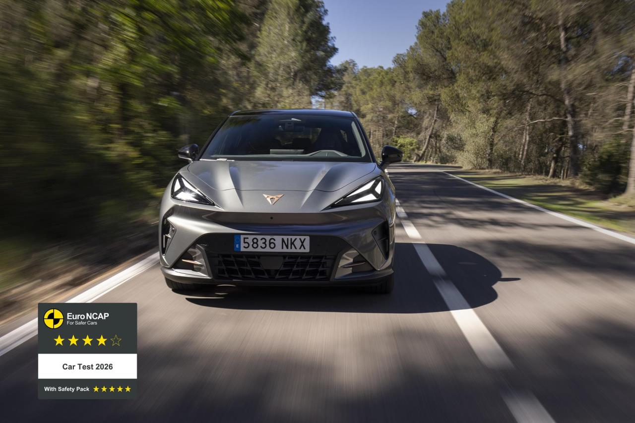 CUPRA Raval achieves 5star Euro NCAP rating under the new 2026 safety assessment protocol
