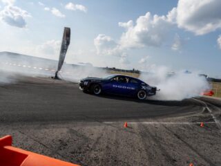 Dodge and Hemmings SIXPACKpowered Charger Scat Pack Drift Cars Head West, Ready to Thrill Crowds at