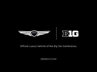 GENESIS NAMED THE OFFICIAL LUXURY VEHICLE OF THE BIG TEN CONFERENCE