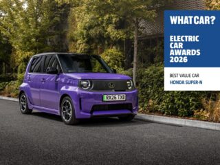 Honda SuperN Named Best Value Car at the 2026 What Car? Electric Car Awards