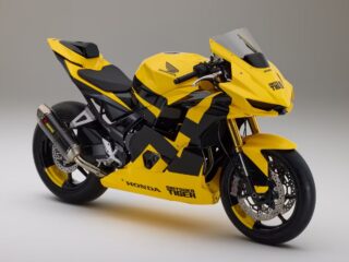 Honda and Onitsuka Tiger Debut a Middleweight Sportbike Concept at Milan Fashion Week