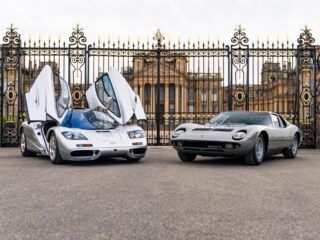 Lamborghini Miura P400 S and McLaren F1 crowned Best of Show at Salon Privé, making Concours history