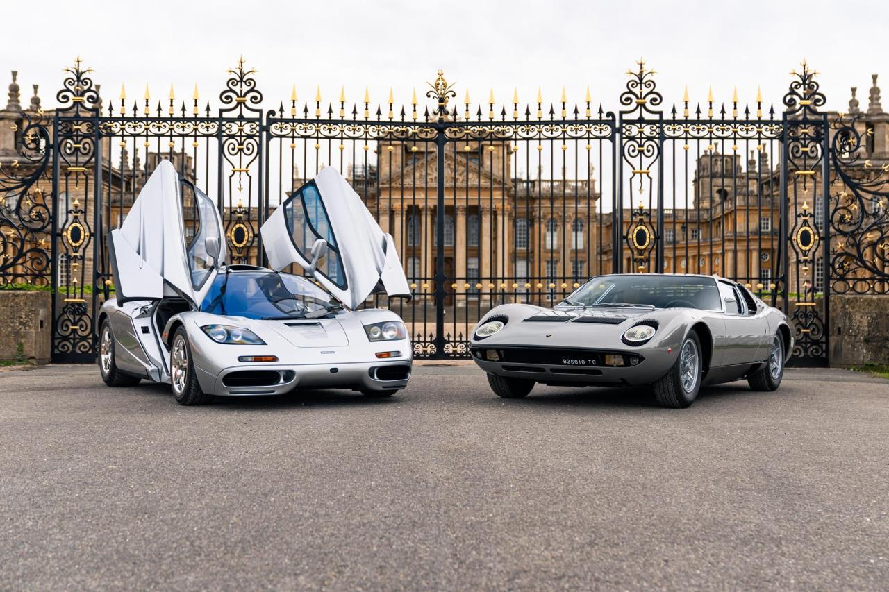 Lamborghini Miura P400 S and McLaren F1 crowned Best of Show at Salon Privé, making Concours history