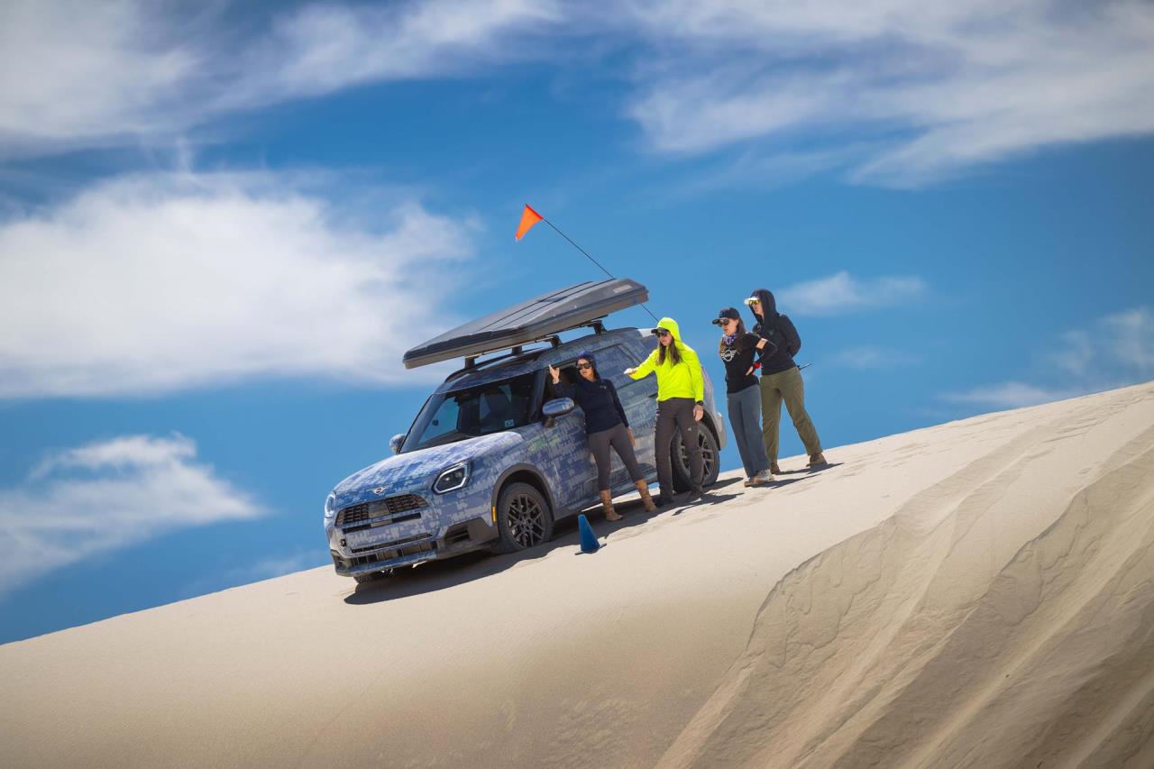 MINI Rebelle Rally Team Wraps Training as New Model Variant Nears Global Debut