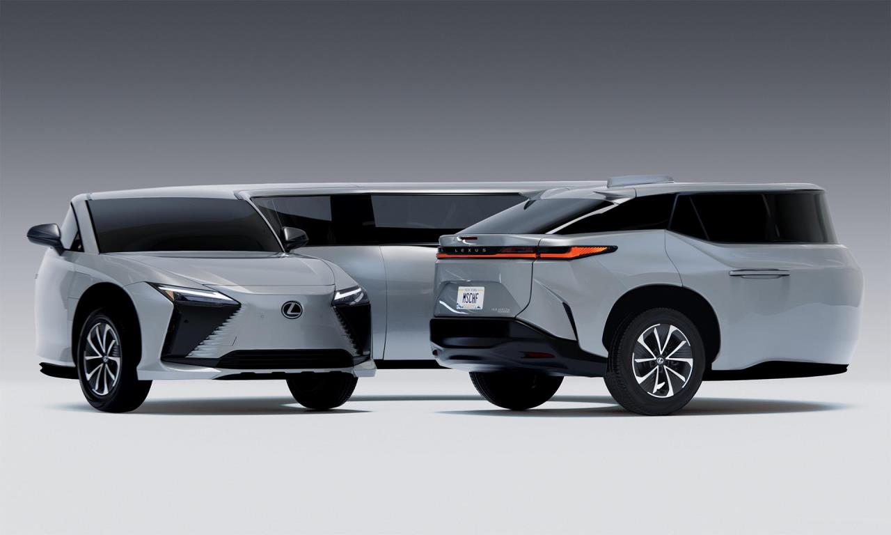 MSCHF Turns Two Lexus Electrified Vehicles Into Sculpture For MOTOMORPHOSIS