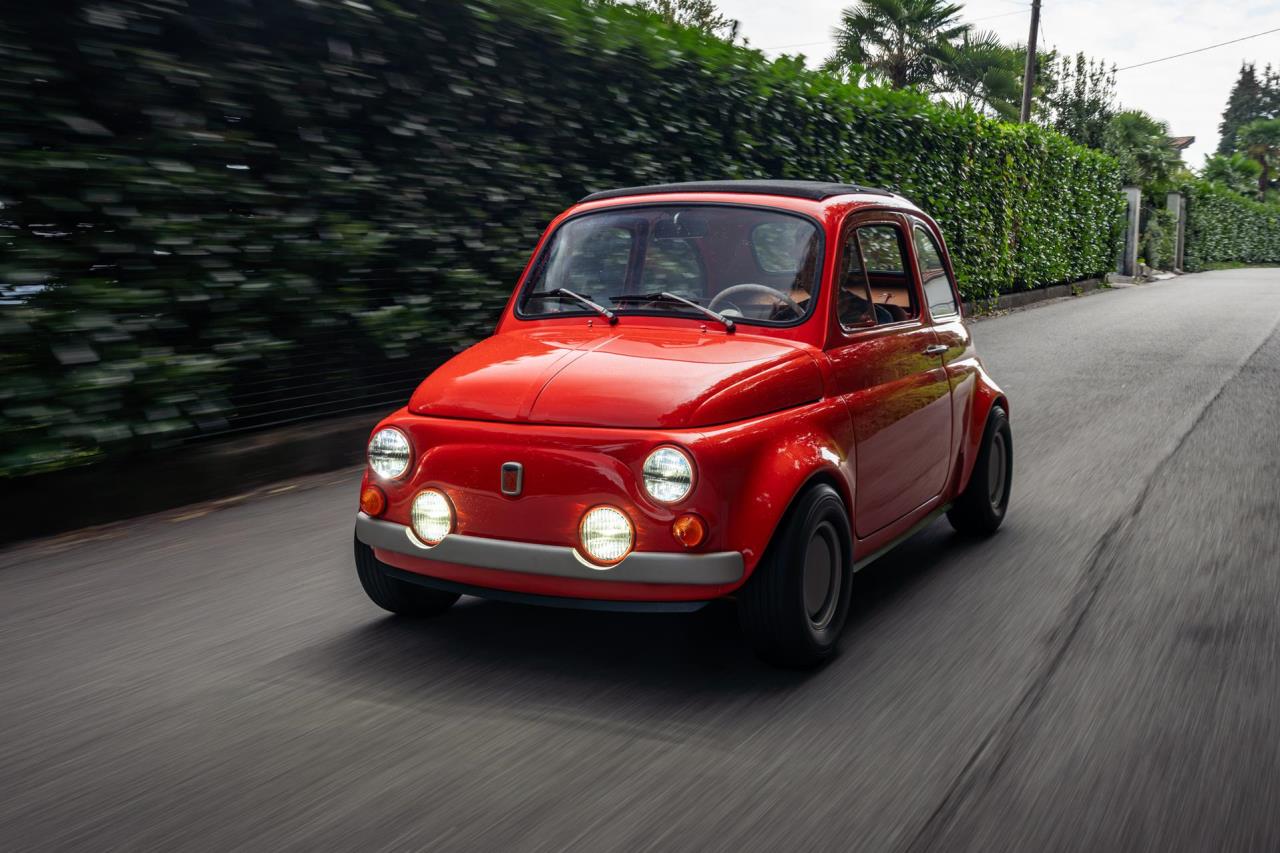 New British Automotive Studio La Cinquecento Reveals First ReEngineered Fiat 500 at Tutto Bene